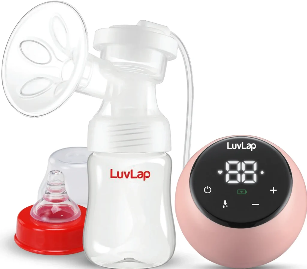 review of luvlap electric breast pump